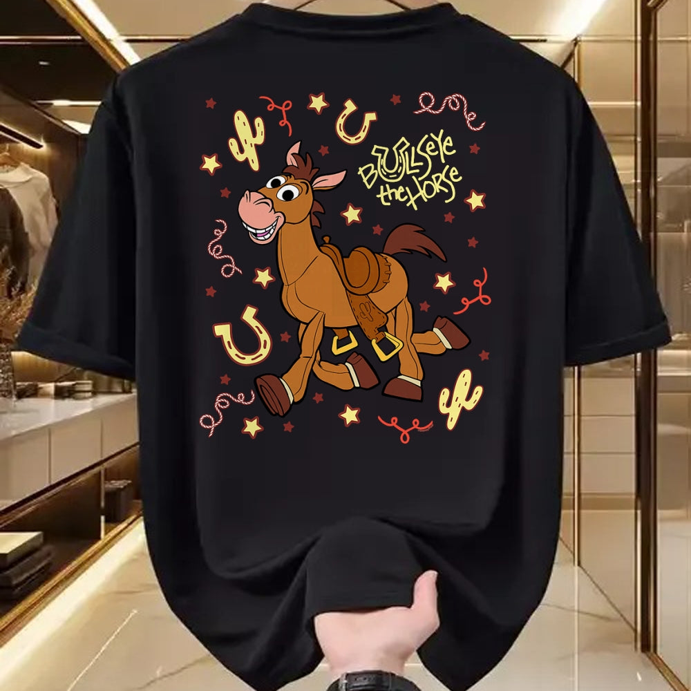 Best Horse Lover Shirt , Funny Horse UnisexT-Shirt/Hoodie/Sweatshirt HLT00 - - Disney and Pixar_s Toy Story Bullseye Horse Western Collage T-Shirt