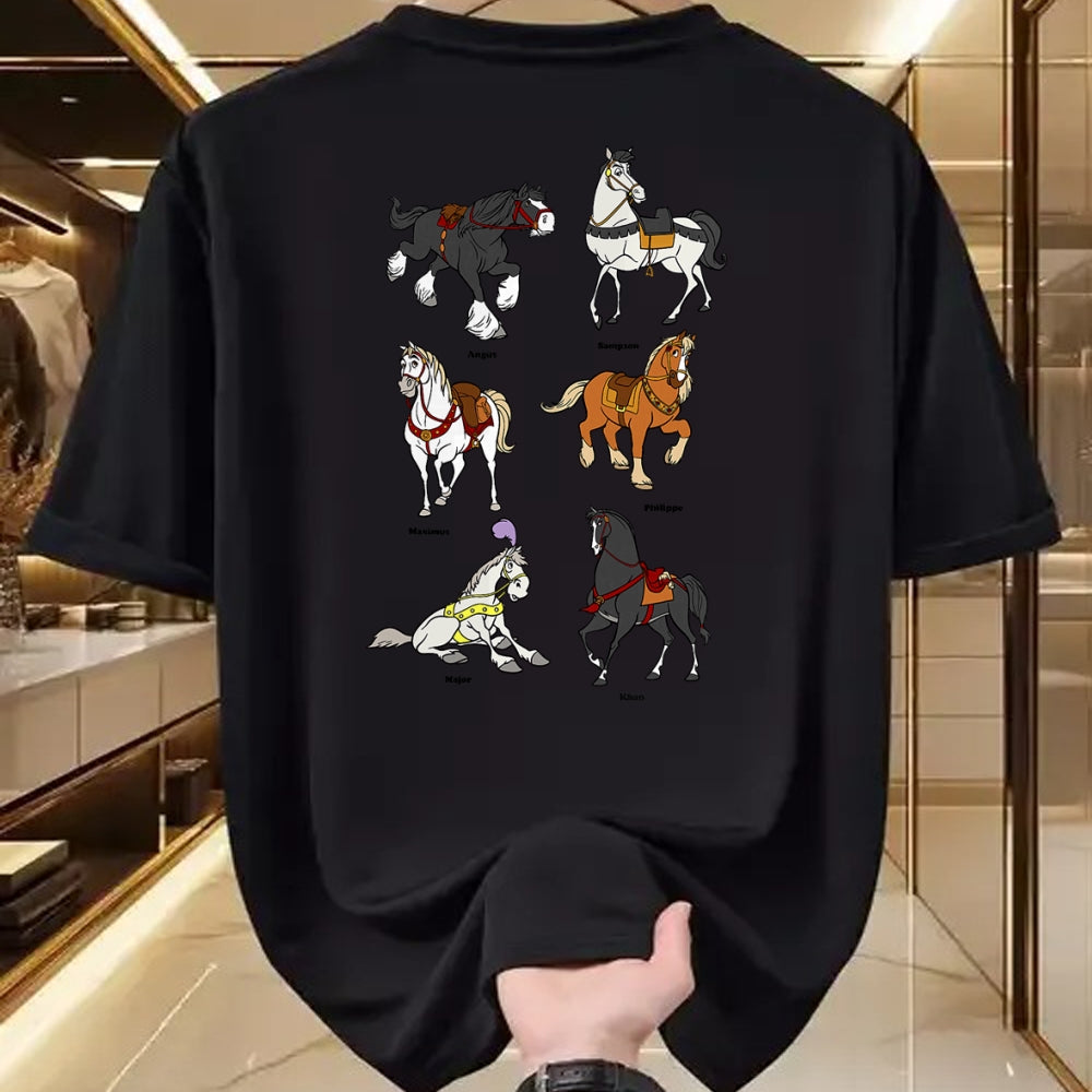 Best Horse Lover Shirt , Funny Horse UnisexT-Shirt/Hoodie/Sweatshirt HLT00 - - Disney Princess Horses T-Shirt