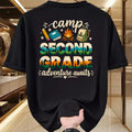 Funny Camping Shirt, Gift For Camping Lover Unisex T-Shirt/Hoodie/Sweatshirt HLT00 - Camp Second Grade Adventure Awaits Girl Teacher Boy Kids T-Shirt