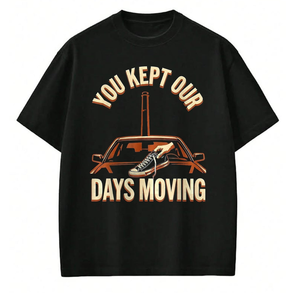 Best Truck Driver Life Shirt, Funny Trucker UnisexT-Shirt/Hoodie/Sweatshirt HLT00 - You Kept Our Days Moving Truck Driver Appreciation Week Gift T-Shirt, Women, Black, XX-Large