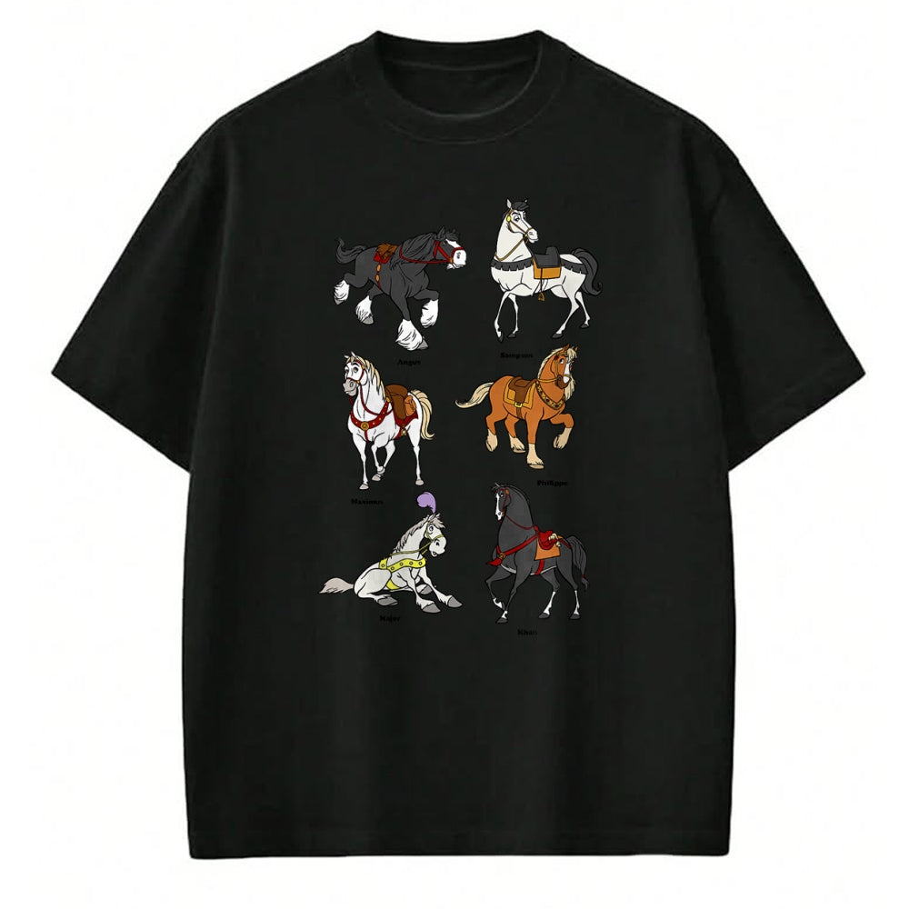 Best Horse Lover Shirt , Funny Horse UnisexT-Shirt/Hoodie/Sweatshirt HLT00 - - Disney Princess Horses T-Shirt
