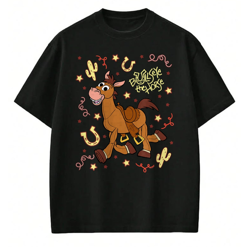 Best Horse Lover Shirt , Funny Horse UnisexT-Shirt/Hoodie/Sweatshirt HLT00 - - Disney and Pixar_s Toy Story Bullseye Horse Western Collage T-Shirt