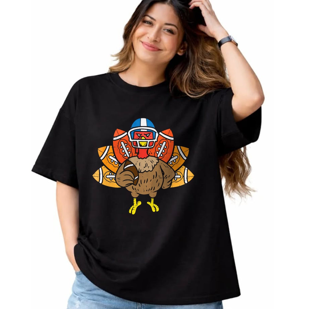 Best Thanksgiving Family Shirt , Funny Thanksgiving UnisexT-Shirt/Hoodie/Sweatshirt HLT00 - American Football Player Turkey Thanksgiving Day Sport Gift T-Shirt
