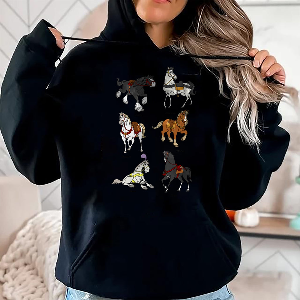 Best Horse Lover Shirt , Funny Horse UnisexT-Shirt/Hoodie/Sweatshirt HLT00 - - Disney Princess Horses T-Shirt