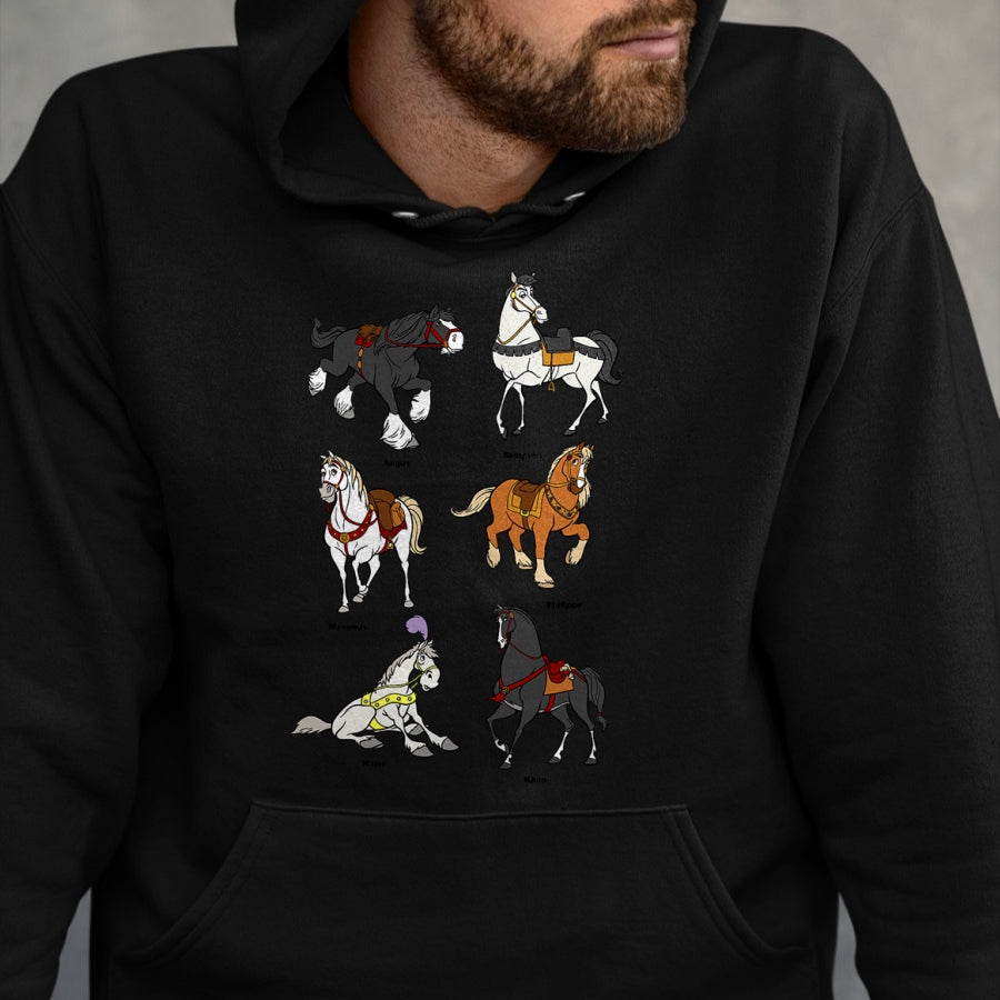 Best Horse Lover Shirt , Funny Horse UnisexT-Shirt/Hoodie/Sweatshirt HLT00 - - Disney Princess Horses T-Shirt